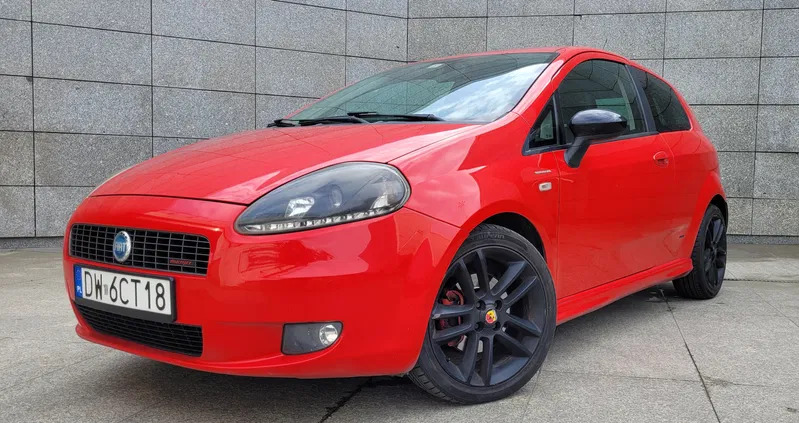 samochody osobowe Fiat Grande Punto cena 10200 przebieg: 202000, rok produkcji 2006 z Wrocław